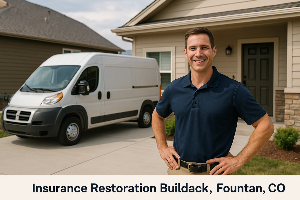 Insurance Restoration Buildback Services Near Fountain, CO