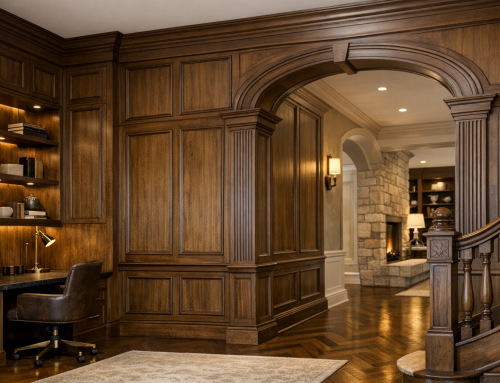 Custom Wood Paneling and Millwork: Elevating Interiors with Timeless Craftsmanship